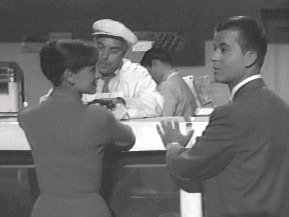 Scene in the butcher shop